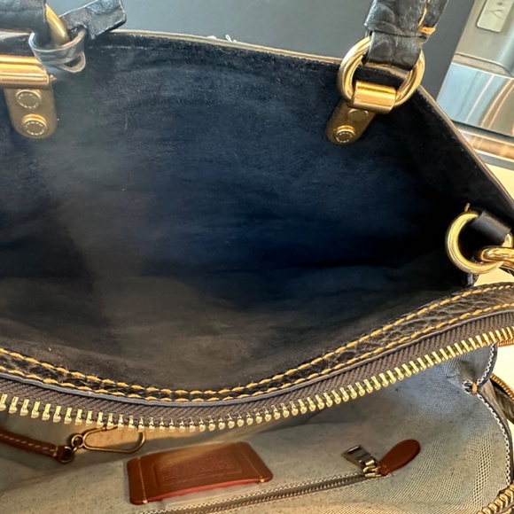 Coach 1941 FIRST GENERATION Black Rogue Bag With Lovk and Key ***NEW*** - Picture 10 of 13